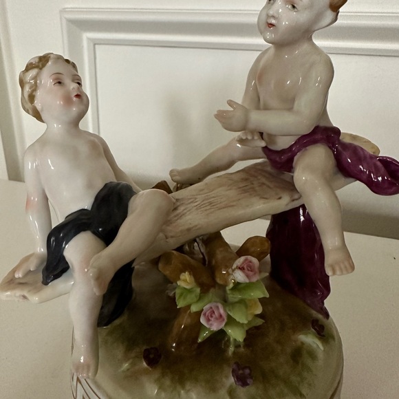 ❤️ Antique German Porcelain Figurine - Picture 6 of 7